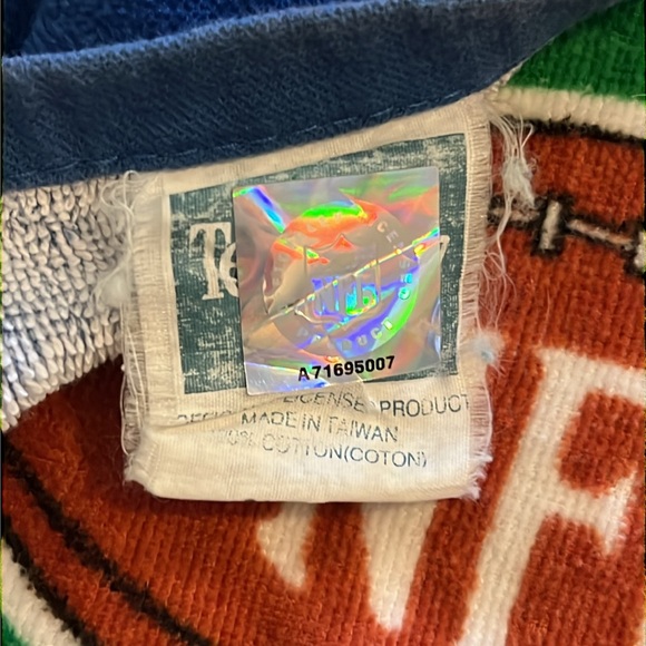 RARE 1996 Seattle Seahawks NFLP Beach towel - Picture 7 of 7